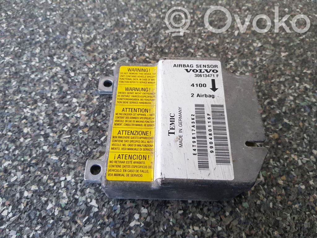 Volvo S40, V40 Airbag control unit/module 