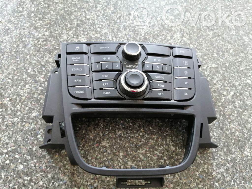 Opel Astra J Head unit multimedia control 