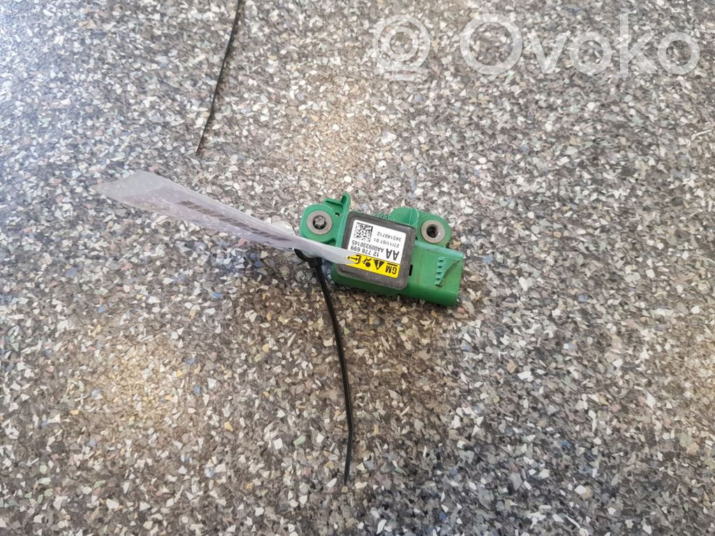 Saab 9-3 Ver2 Airbagsensor Crashsensor Drucksensor 