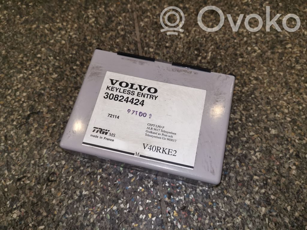 Volvo S40, V40 Citu veidu vadības bloki / moduļi 