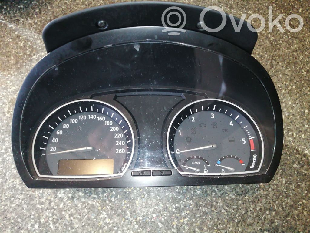 BMW X3 E83 Vitezometru (grup de instrumente) 