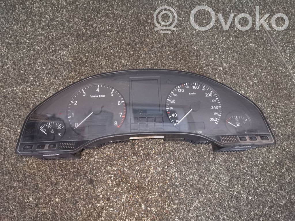 Audi A8 S8 D2 4D Speedometer (instrument cluster) 