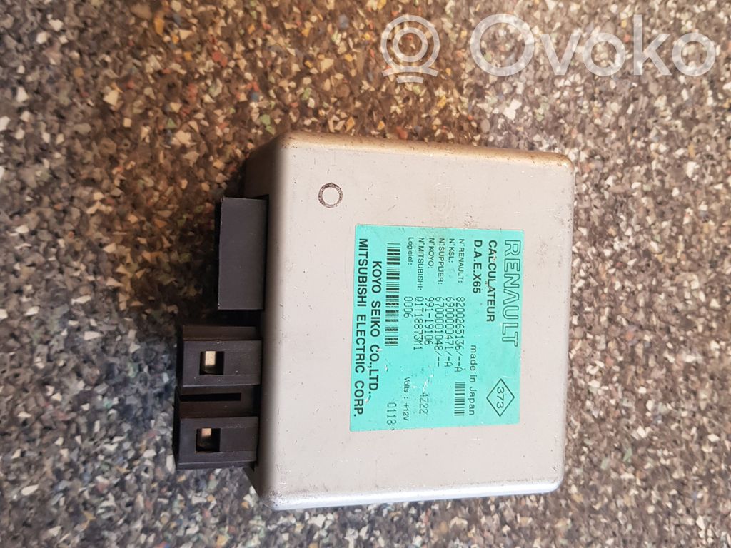 Renault Clio II Comfort/convenience module 