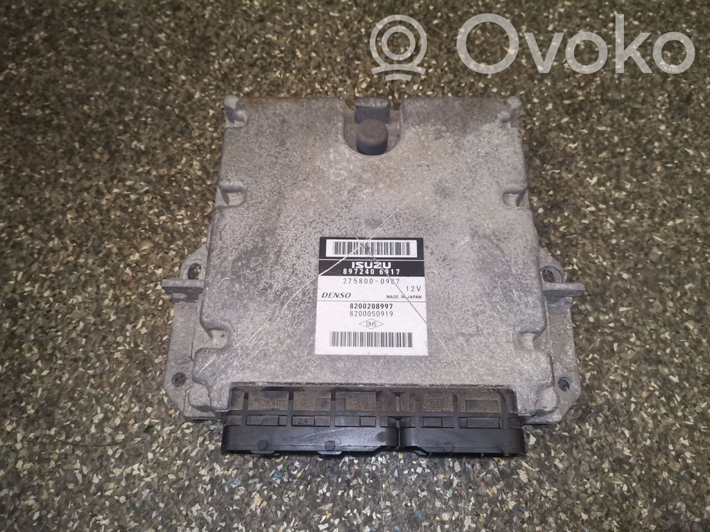 Renault Vel Satis Engine control unit/module 