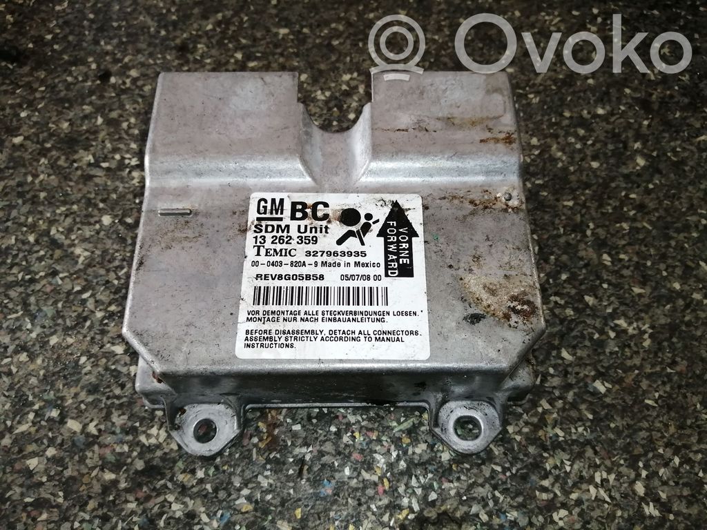 Opel Corsa D Airbag control unit/module 
