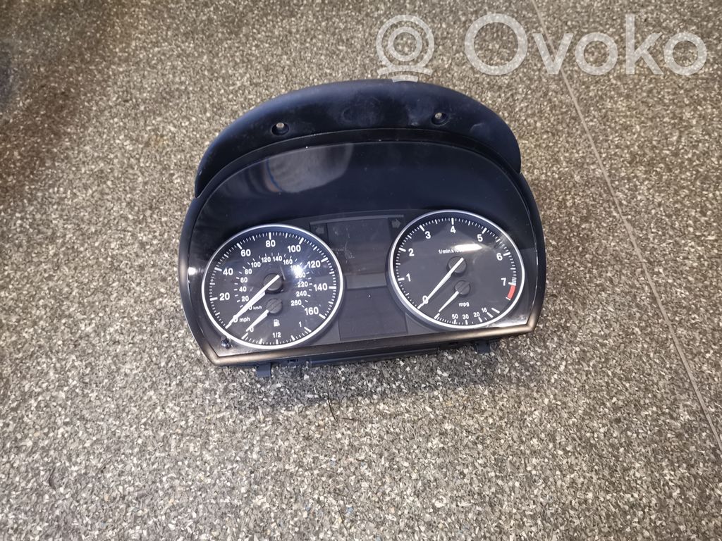 BMW 3 E90 E91 Speedometer (instrument cluster) 