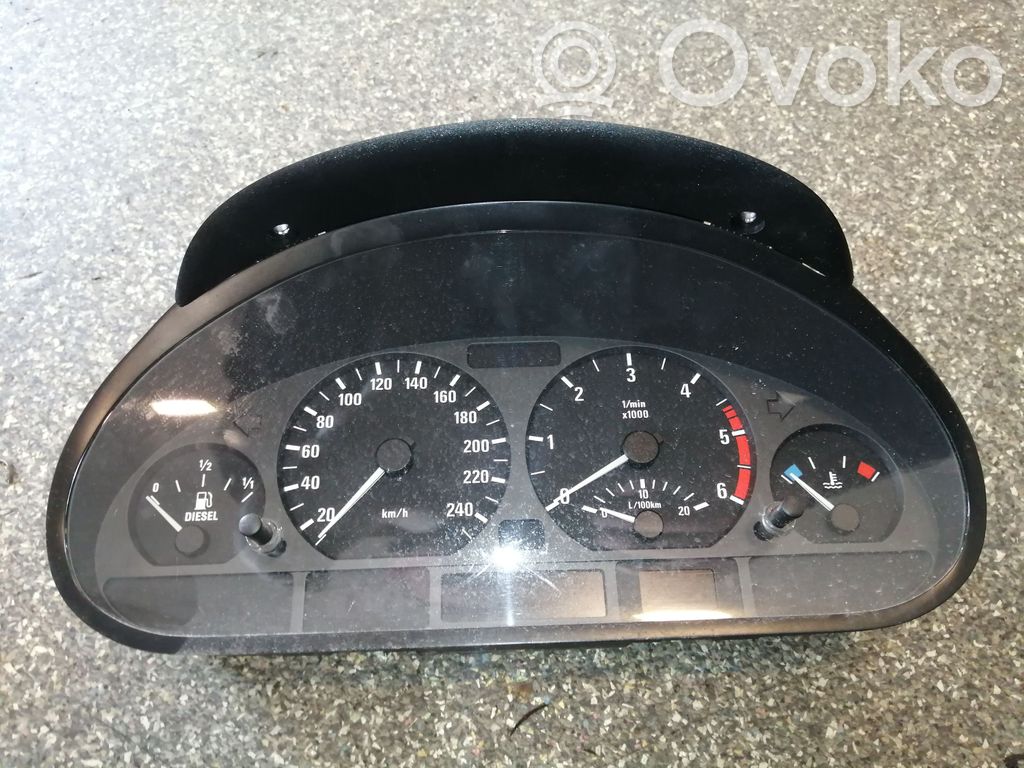 BMW 3 E46 Speedometer (instrument cluster) 