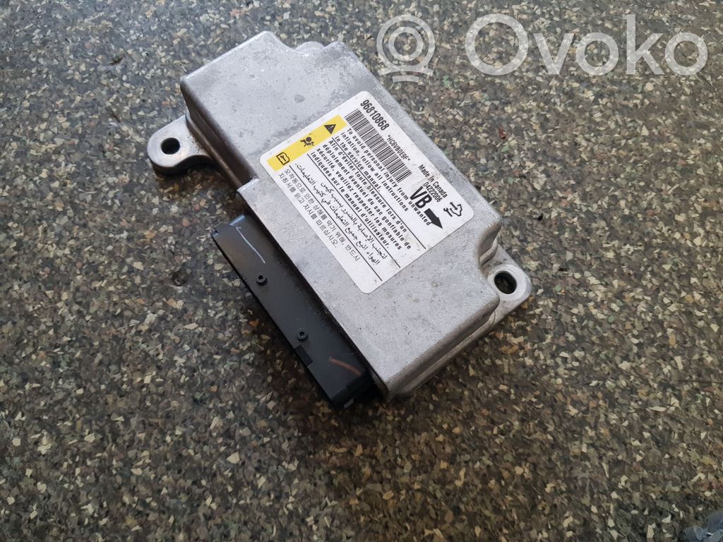 Chevrolet Captiva Airbag control unit/module 