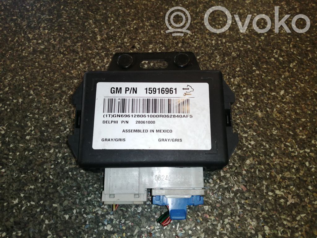Chevrolet Captiva Autres unités de commande / modules 