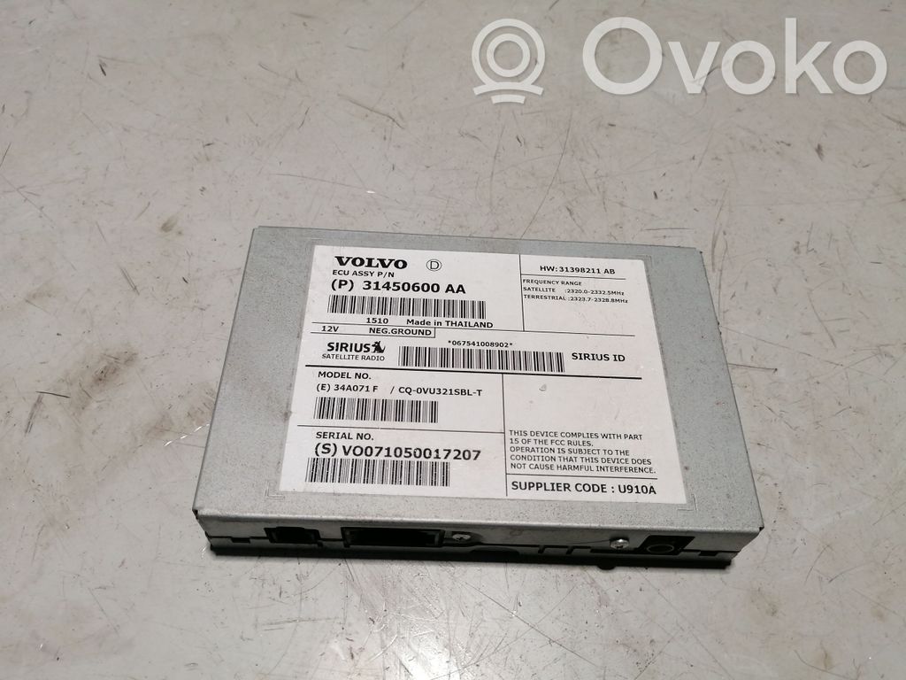 Volvo S60 Other control units/modules 