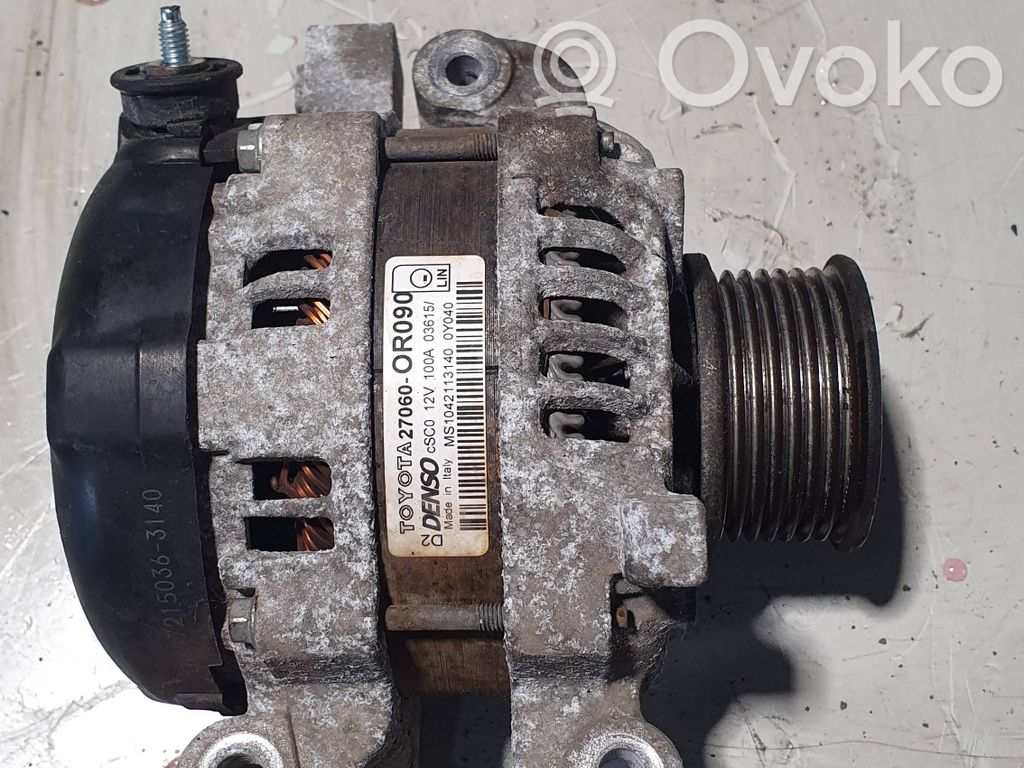 Toyota Auris E180 Ģenerators 