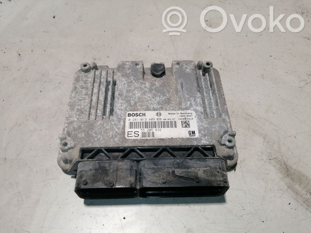 Engine control unit/module   55205632,0281013409