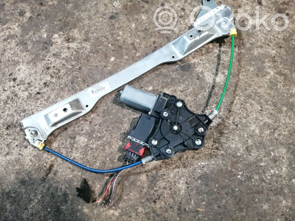 Opel Corsa D Front door window regulator with motor 