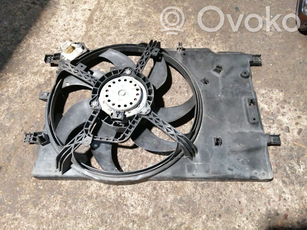 Opel Corsa E Electric radiator cooling fan 