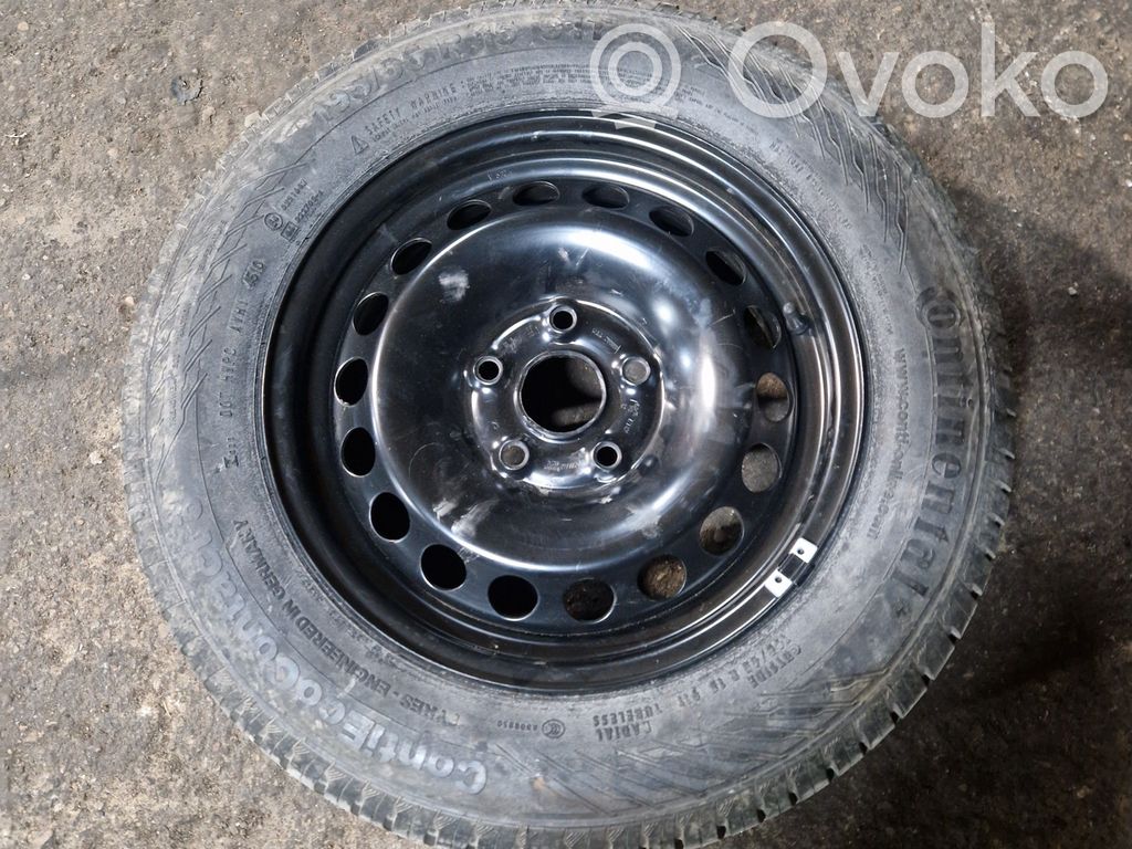 Skoda Octavia Mk2 (1Z) Rueda de repuesto R15 