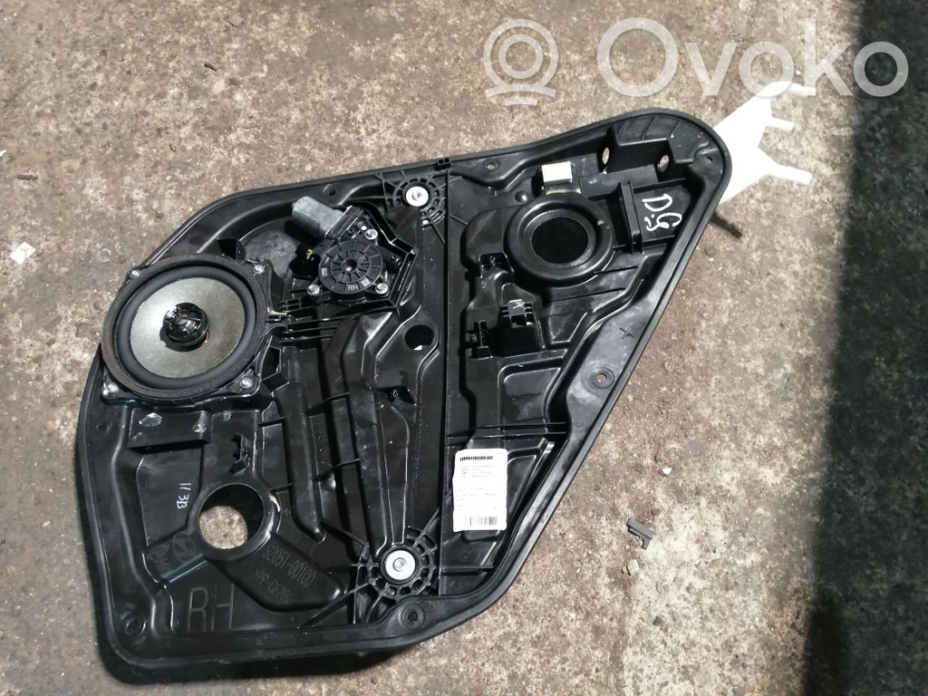 Hyundai Sonata LF Elektryczny podnośnik szyby drzwi tylnych