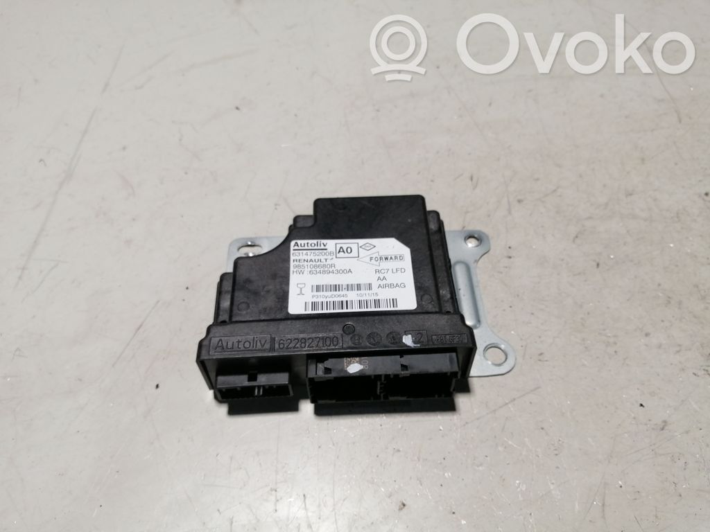 Renault Talisman Sterownik / Moduł Airbag 