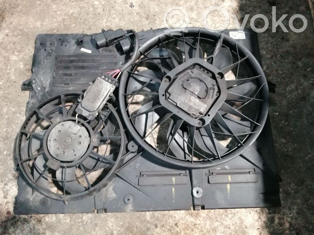 Porsche Cayenne (9PA) Ventilatoru komplekts 