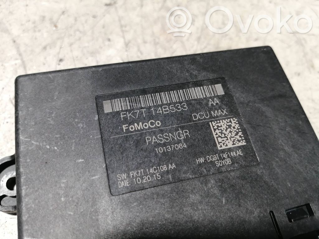 Ford Mondeo MK V Other control units/modules 