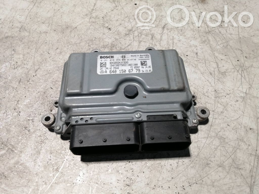 Mercedes-Benz A W169 Unidad de control/módulo del motor