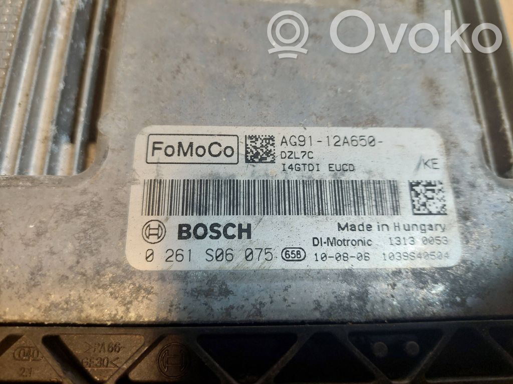 Engine control unit/module ECU   0261S06075,AG9112A650KE