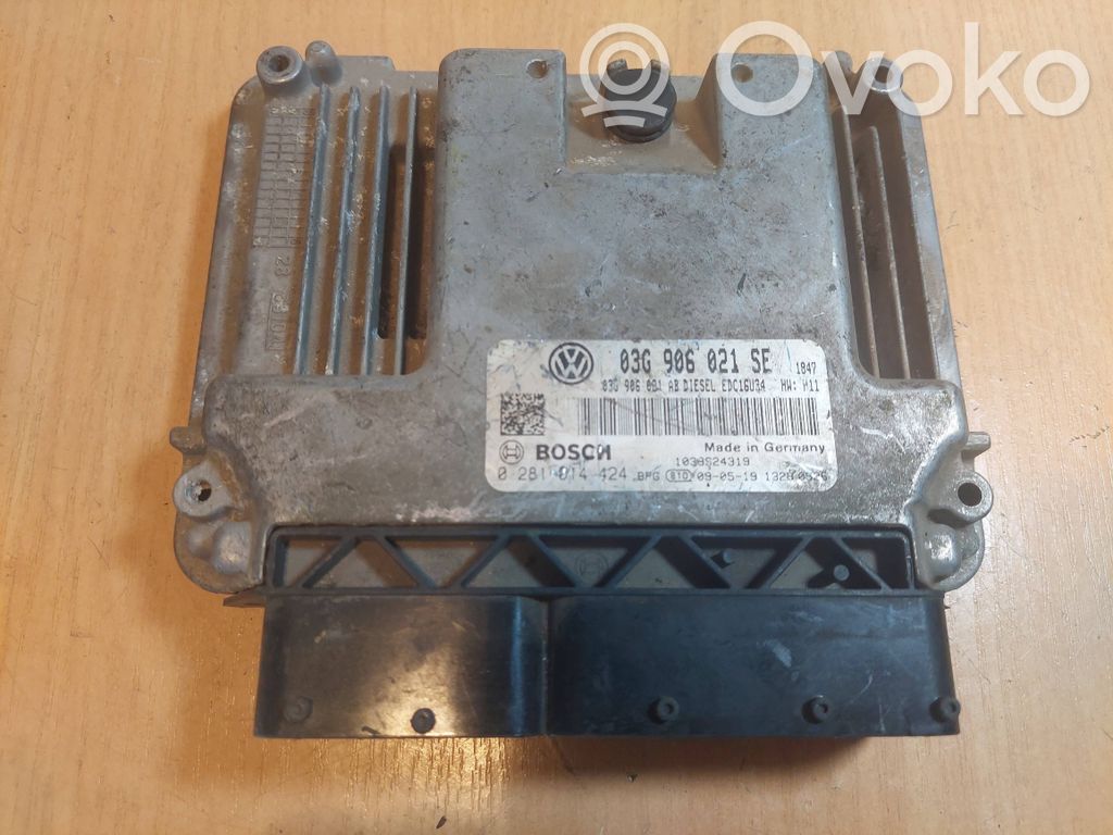 Seat Leon (1P) Engine control unit/module ECU 