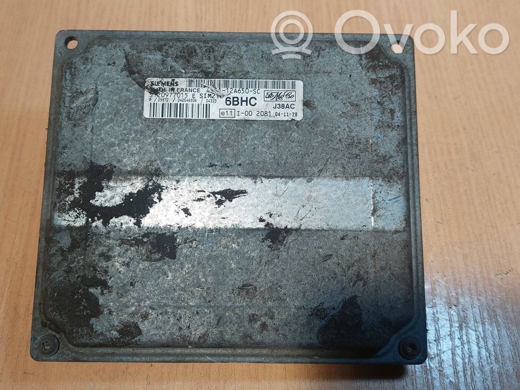 Ford Fiesta Komputer / Sterownik ECU silnika 