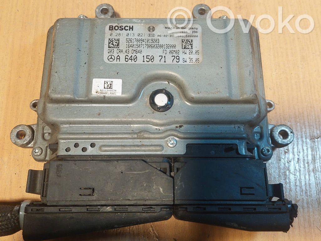 Mercedes-Benz A W169 Komputer / Sterownik ECU silnika 