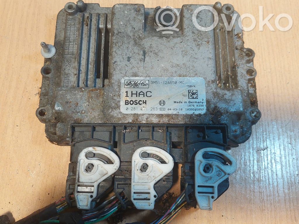 Ford Focus C-MAX Engine control unit/module ECU 