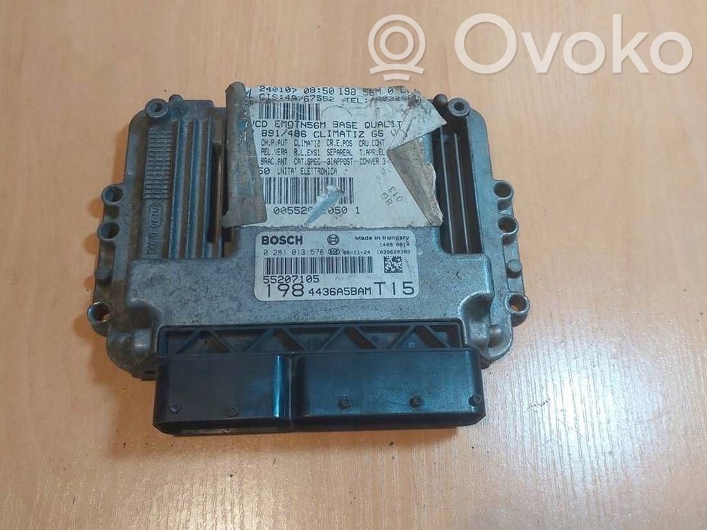 Fiat Bravo Engine control unit/module ECU 