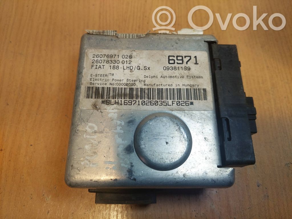 Fiat Punto (188) Stūres pastiprinātāja vadības bloks 
