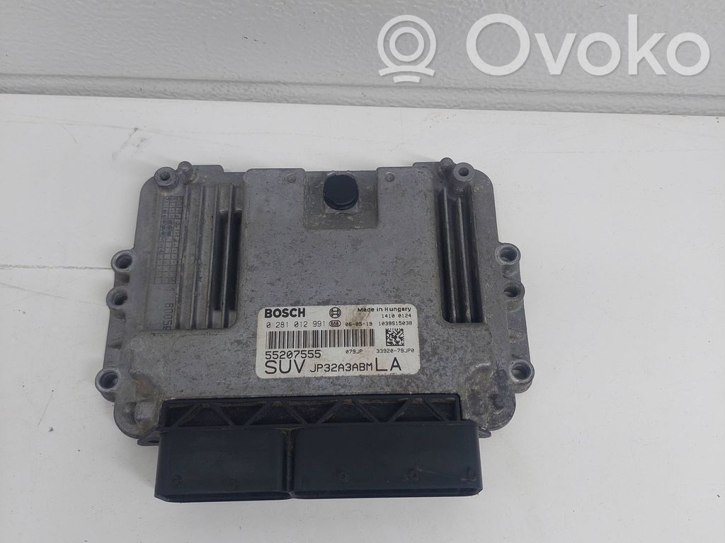 Engine control unit/module   55207555,JP32A3ABM,0281012991