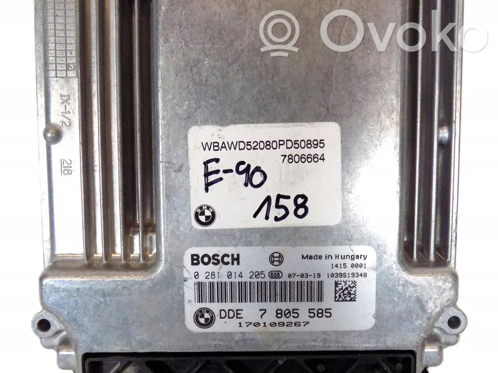 BMW X5 E70 Engine control unit/module ECU 
