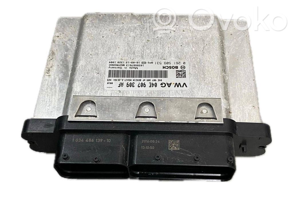 Engine control unit/module   04E907309AF,0261S09531