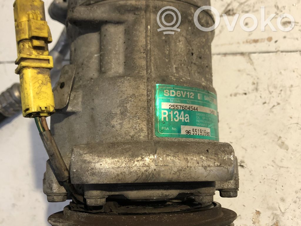 Citroen C3 Ilmastointilaitteen kompressorin pumppu (A/C) 