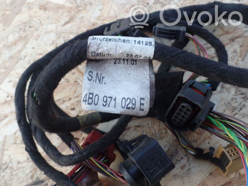 Audi A6 S6 C5 4B Cableado de puerta delantera 