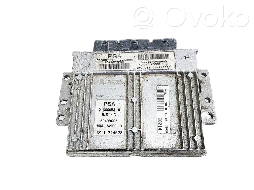 Engine control unit/module   9645027280