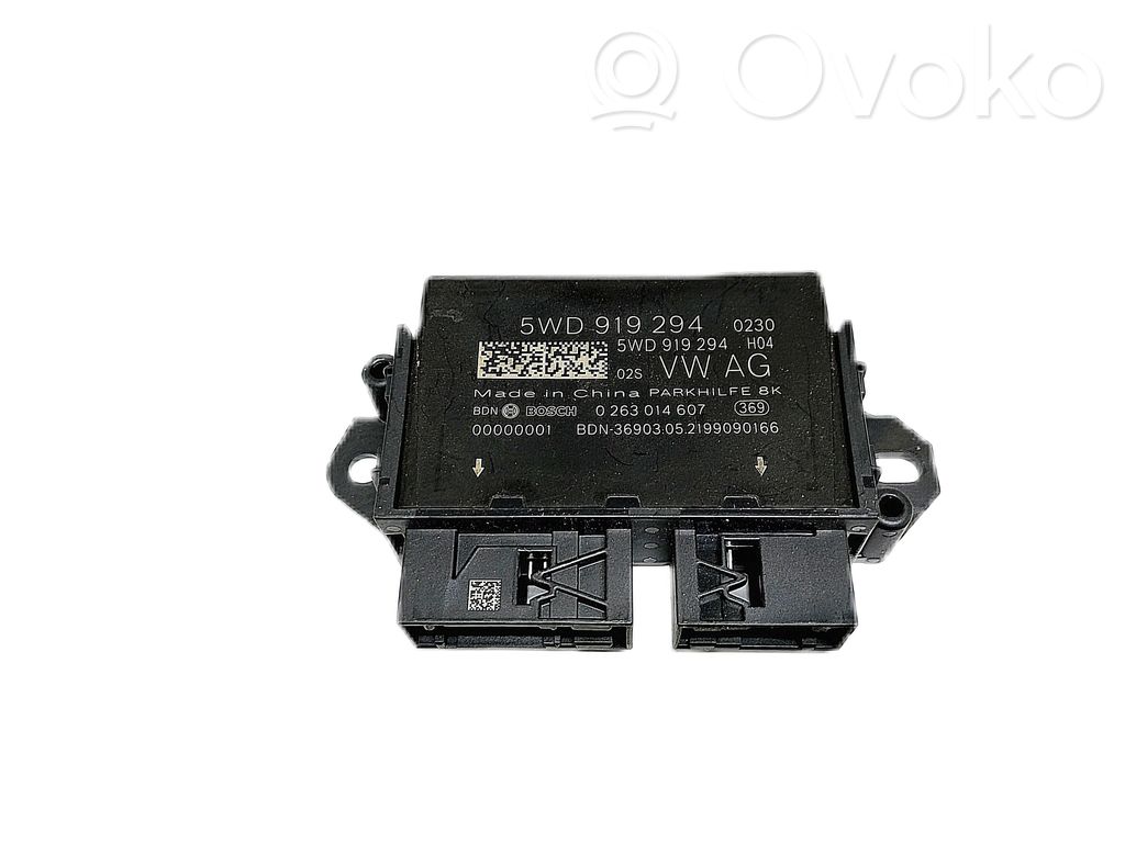 Volkswagen Golf VII Centralina/modulo sensori di parcheggio PDC 