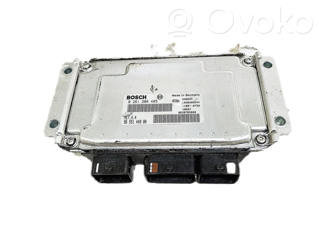 Engine control unit/module   9655144980