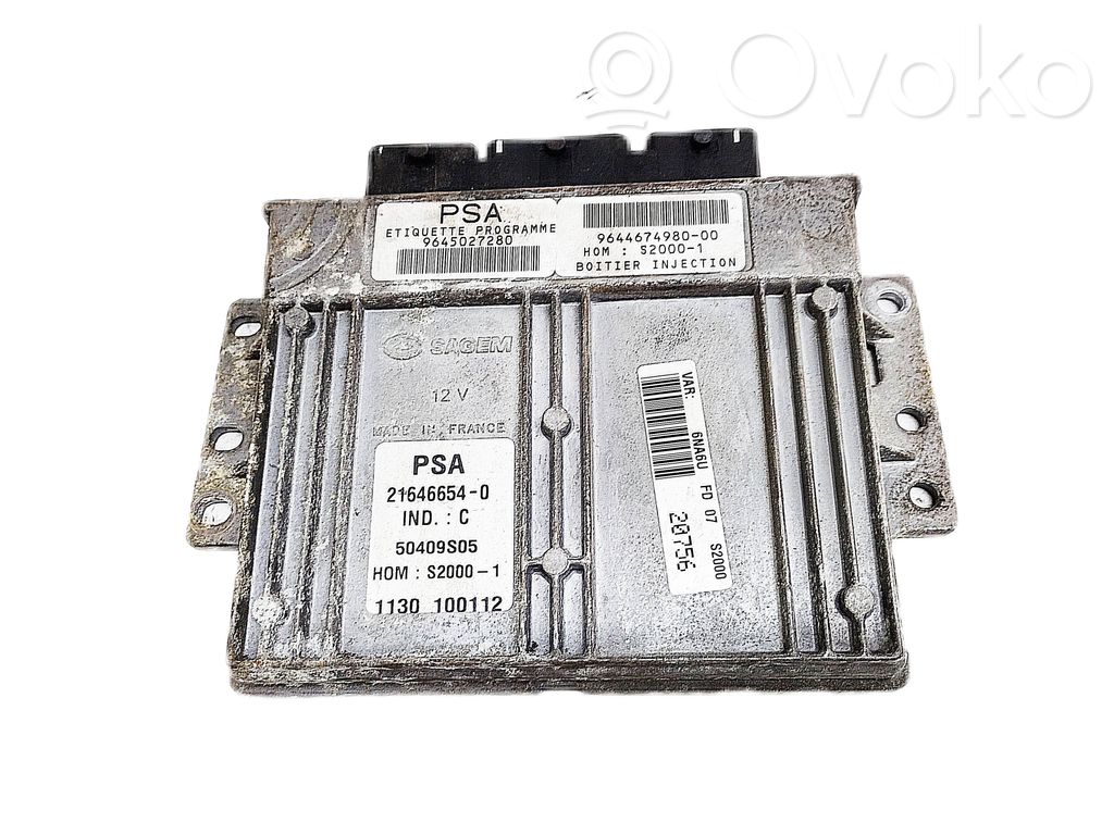 Engine control unit/module   9645027280