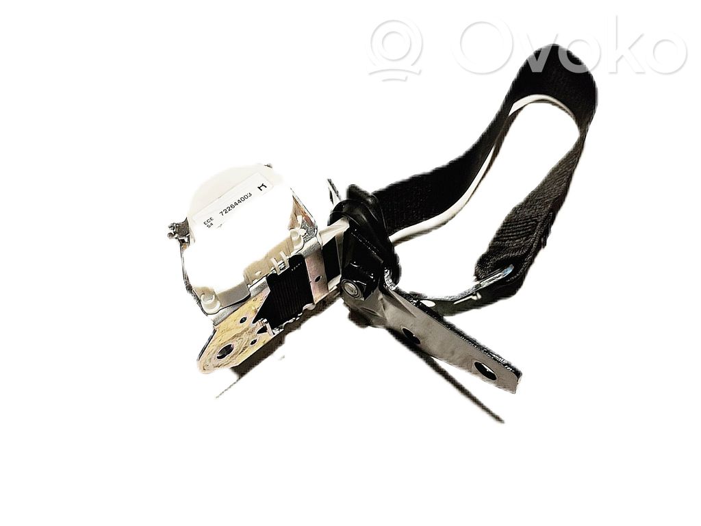 BMW 6 F12 F13 Pas bezpieczeństwa fotela tylnego 