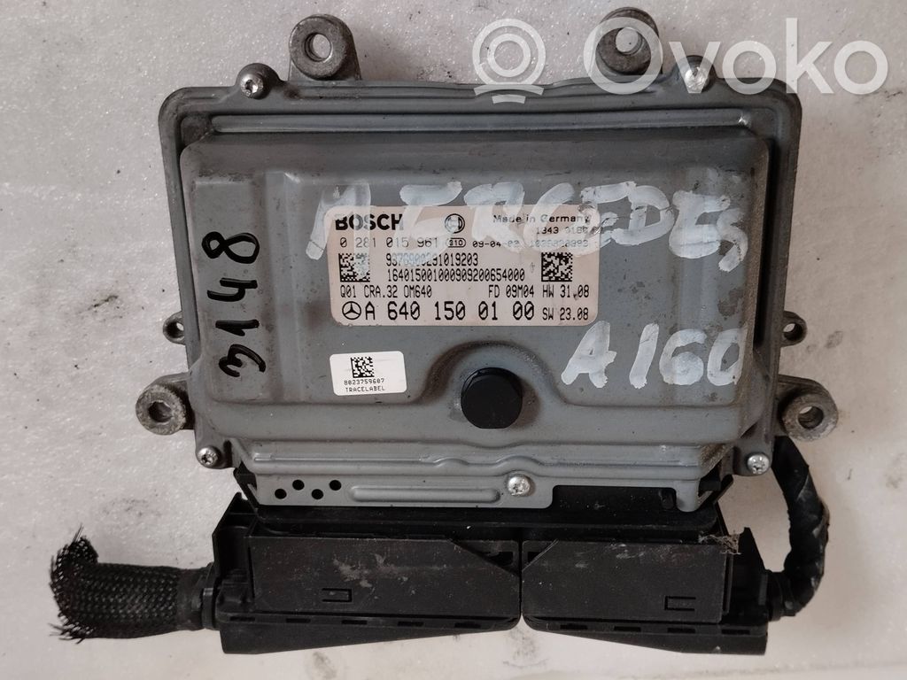Mercedes-Benz A W169 Engine control unit/module 