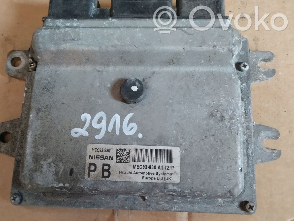 Nissan Note (E11) Engine control unit/module 