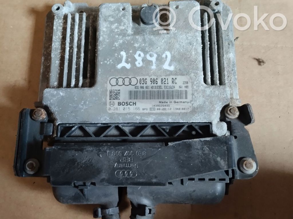 Audi A3 S3 8P Engine control unit/module 