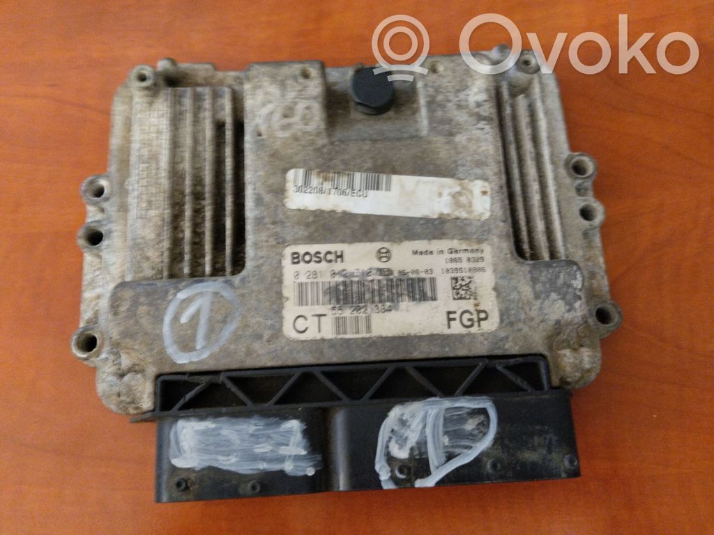 Engine control unit/module   55202384,0281012710