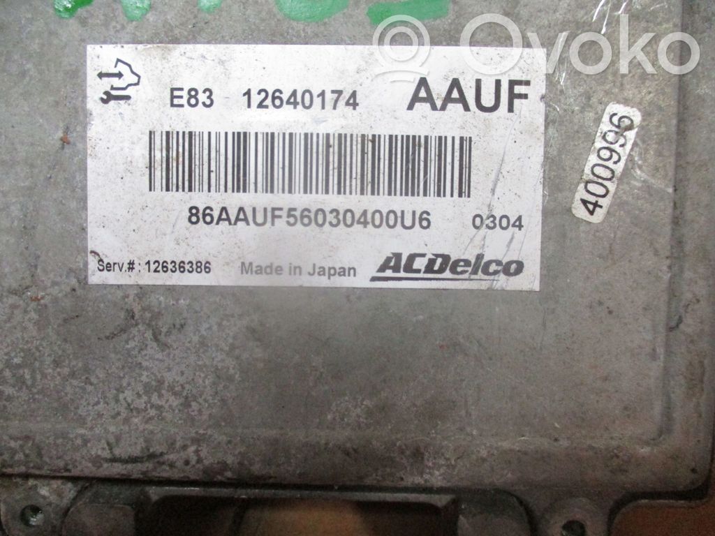 Engine control unit/module   12640174