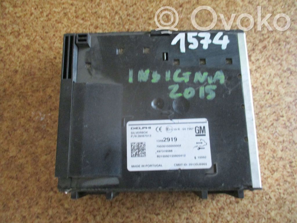 GPS navigation control unit/module   13482919