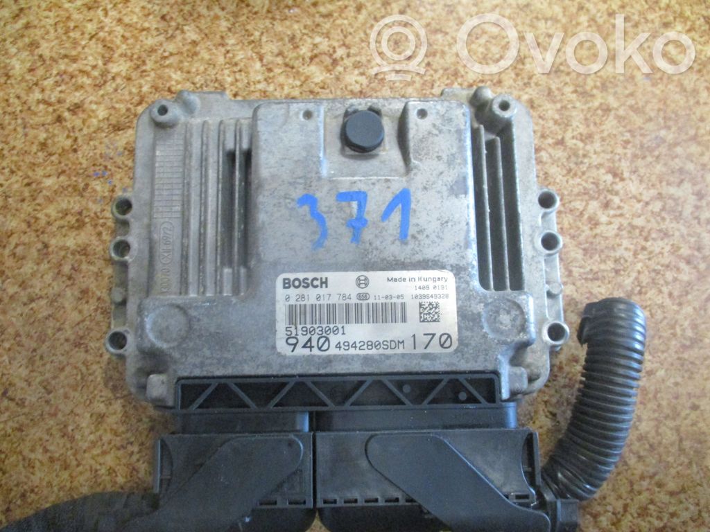 Alfa Romeo Giulietta Engine control unit/module 