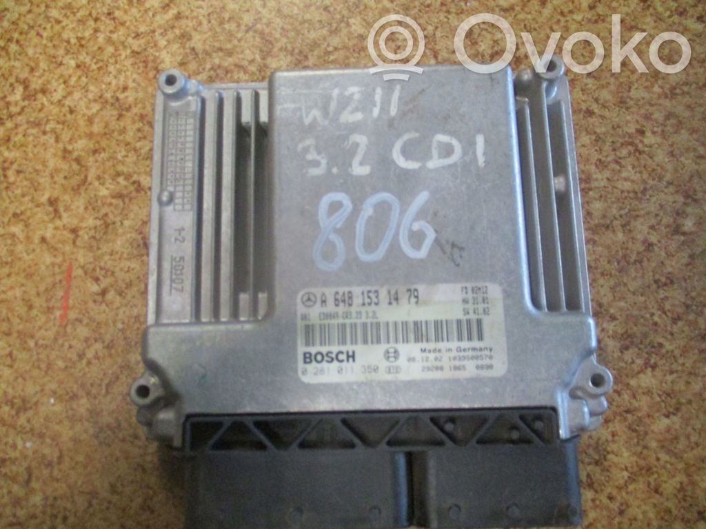 Mercedes-Benz E W211 Engine control unit/module 