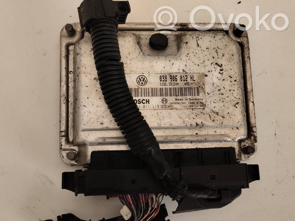 Volkswagen Polo IV 9N3 Engine control unit/module 